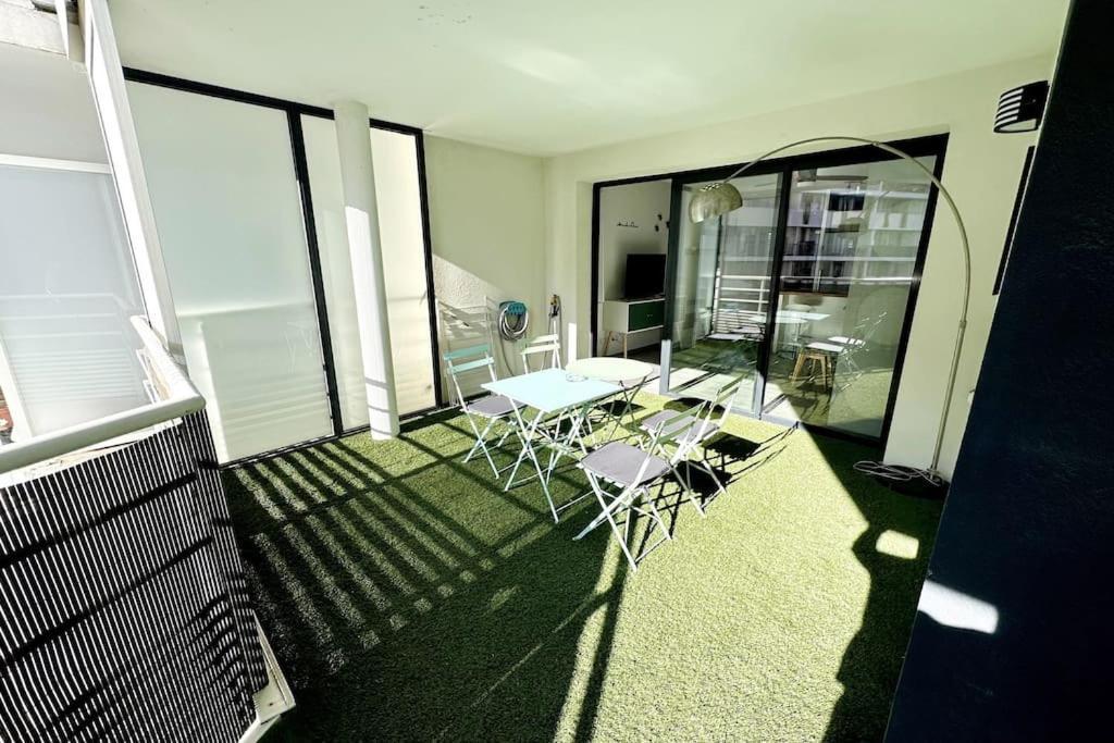 Bel Appart Design 2Ch, Mairie, Pkg, Wifi, Terrasse, Port Marianne モンペリエ エクステリア 写真