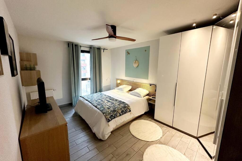 Bel Appart Design 2Ch, Mairie, Pkg, Wifi, Terrasse, Port Marianne モンペリエ エクステリア 写真