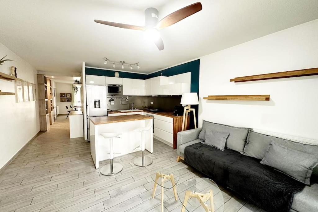 Bel Appart Design 2Ch, Mairie, Pkg, Wifi, Terrasse, Port Marianne モンペリエ エクステリア 写真