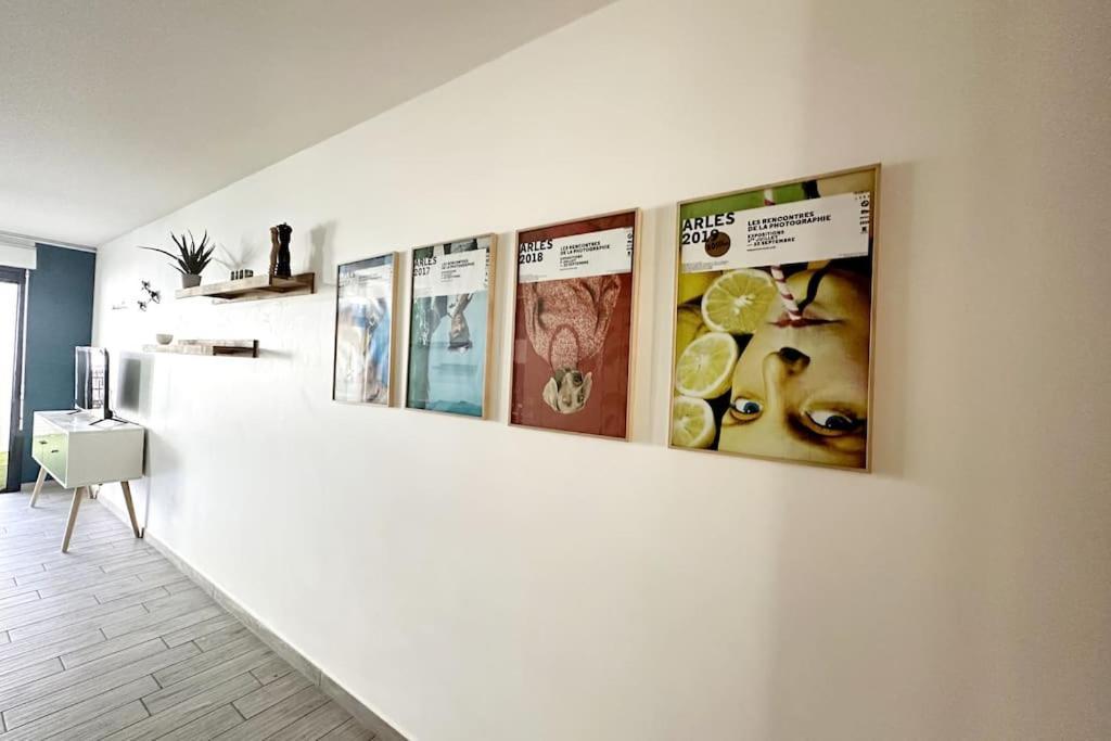 Bel Appart Design 2Ch, Mairie, Pkg, Wifi, Terrasse, Port Marianne モンペリエ エクステリア 写真